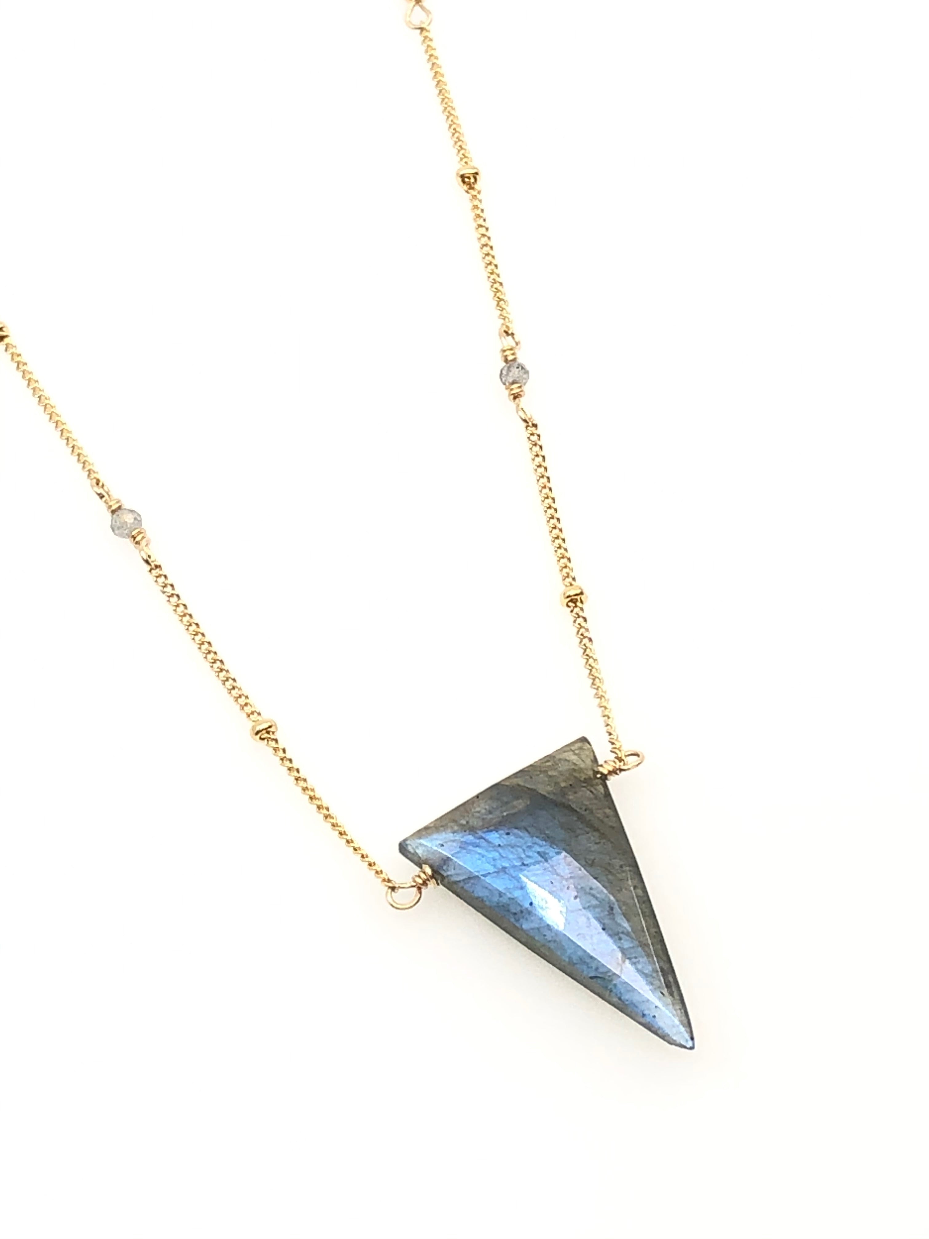 Labradorite Angle necklace