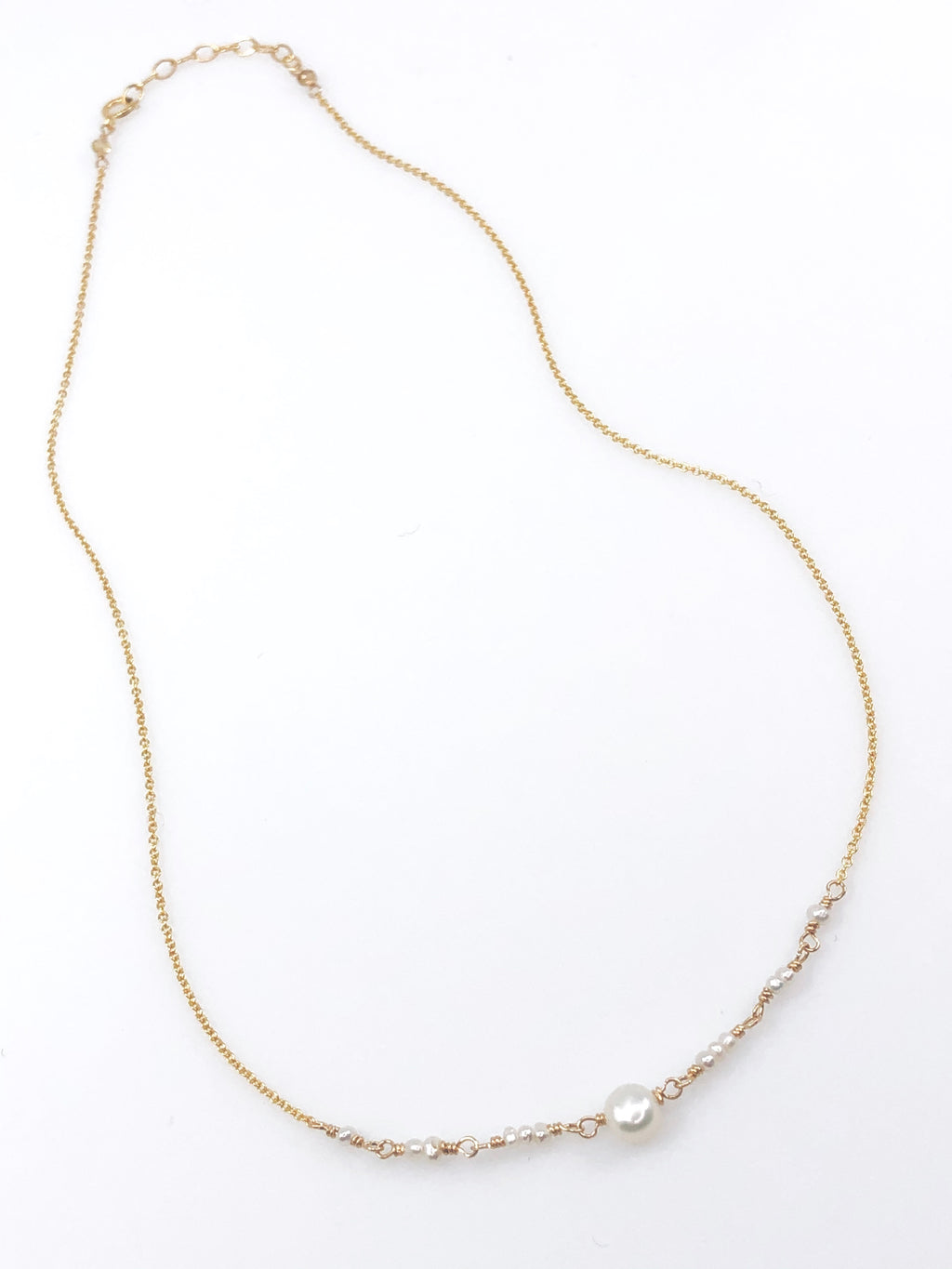 Freshwater Pearl Ballerina Necklace