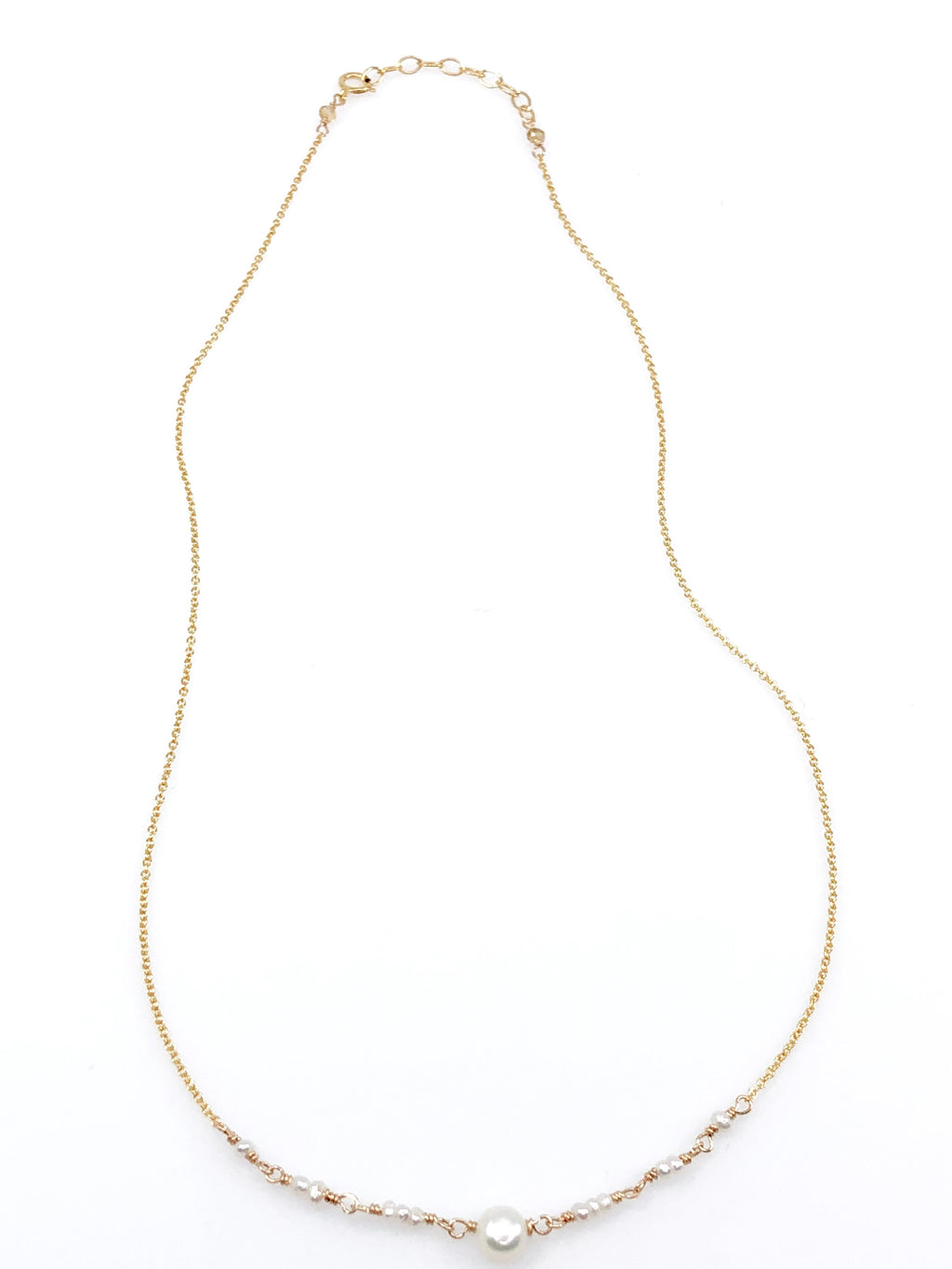 Freshwater Pearl Ballerina Necklace