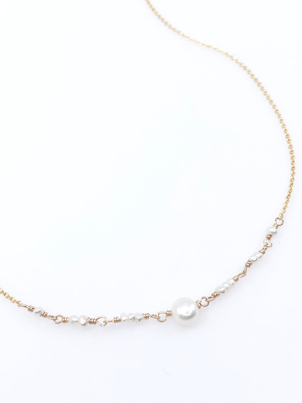 Freshwater Pearl Ballerina Necklace