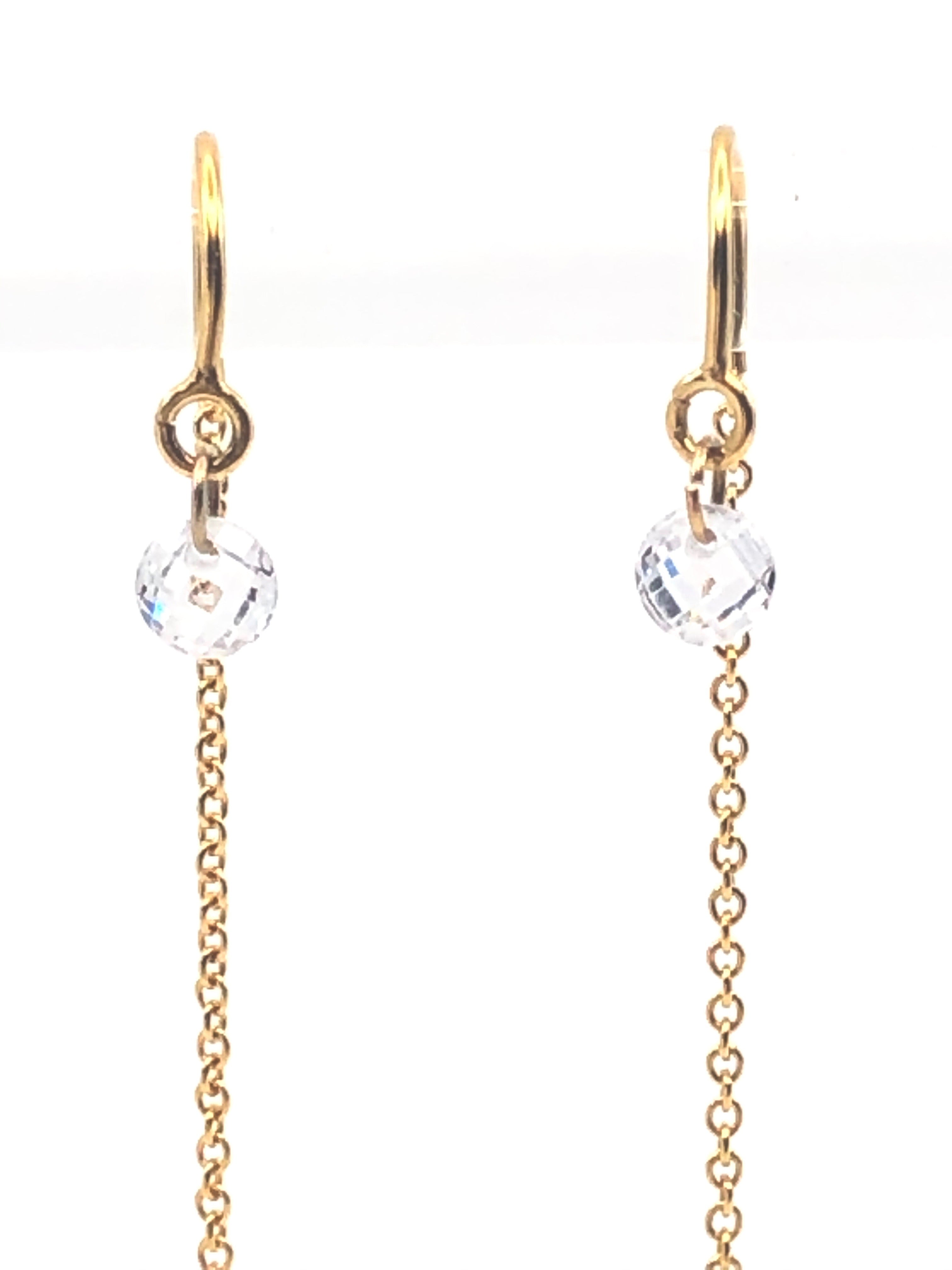 Crystal Threader Earrings