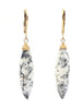 Dendritic Opal Marquise Cut Earrings