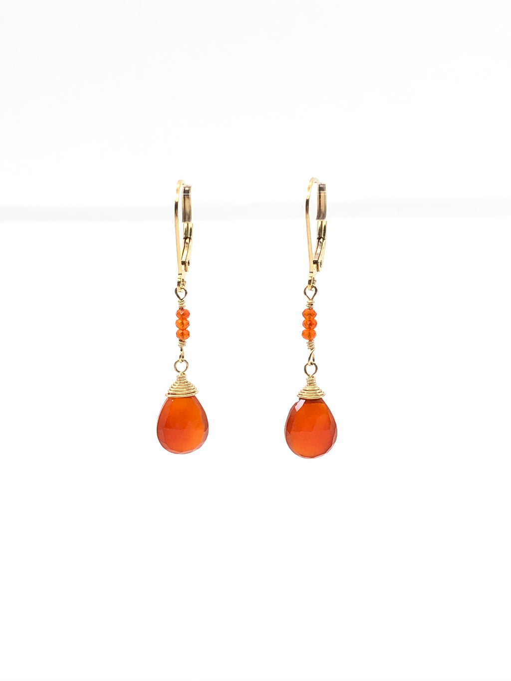 Carnelian Paula Earrings
