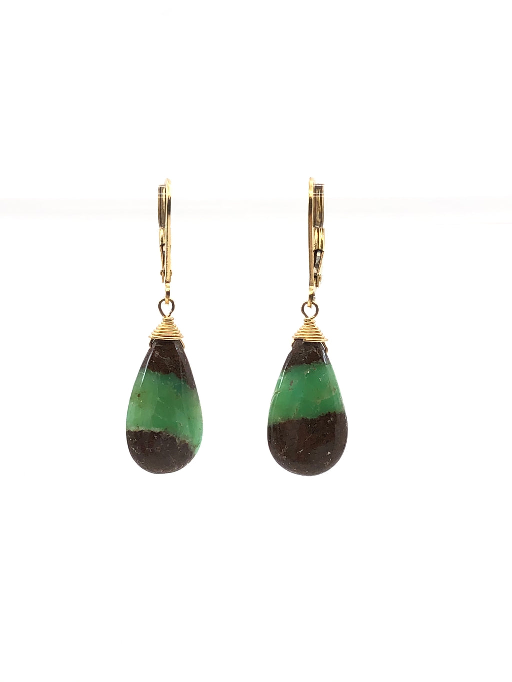 Chrysoprase Earrings
