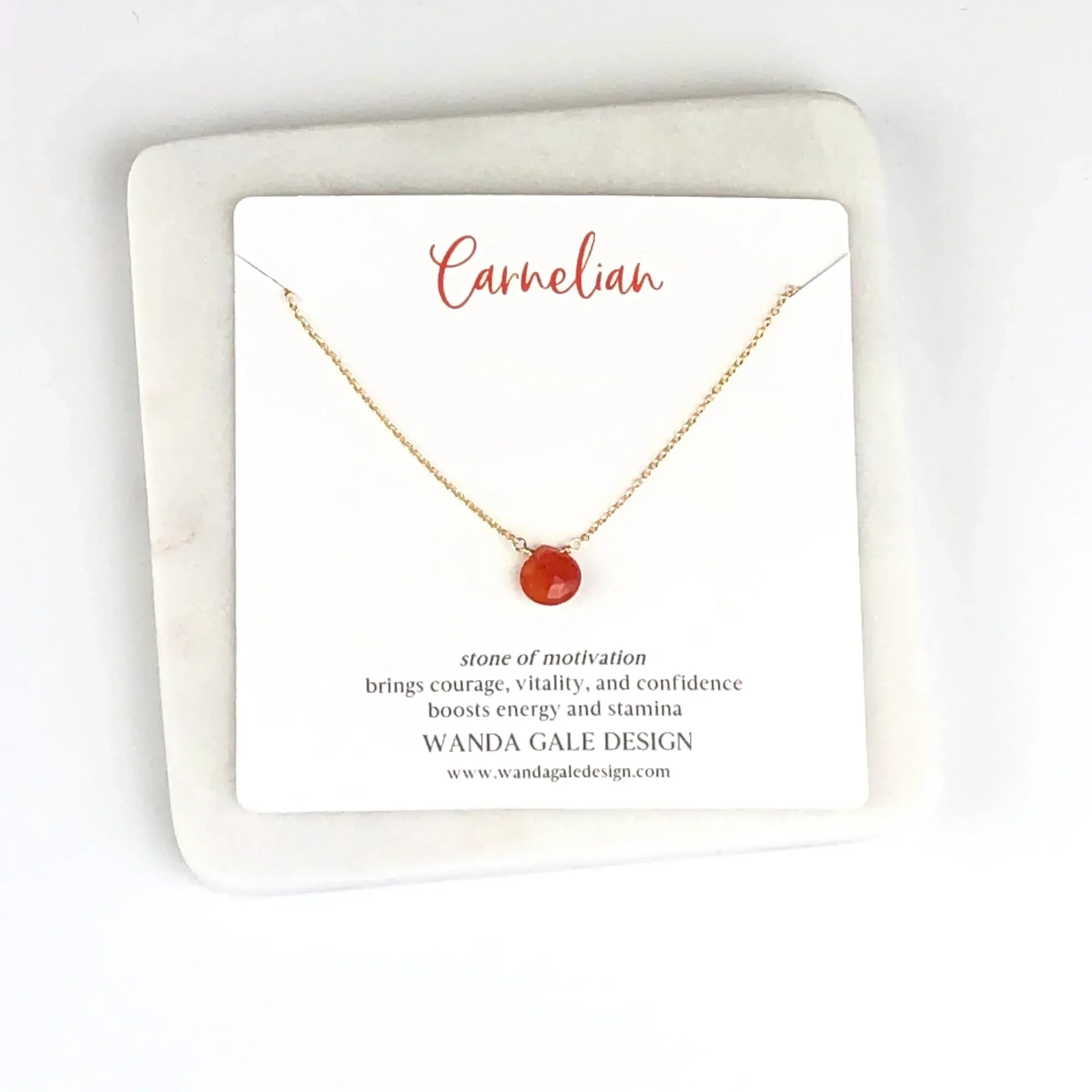 Energy stone necklace - Iolite