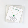 Energy stone necklace - Garnet