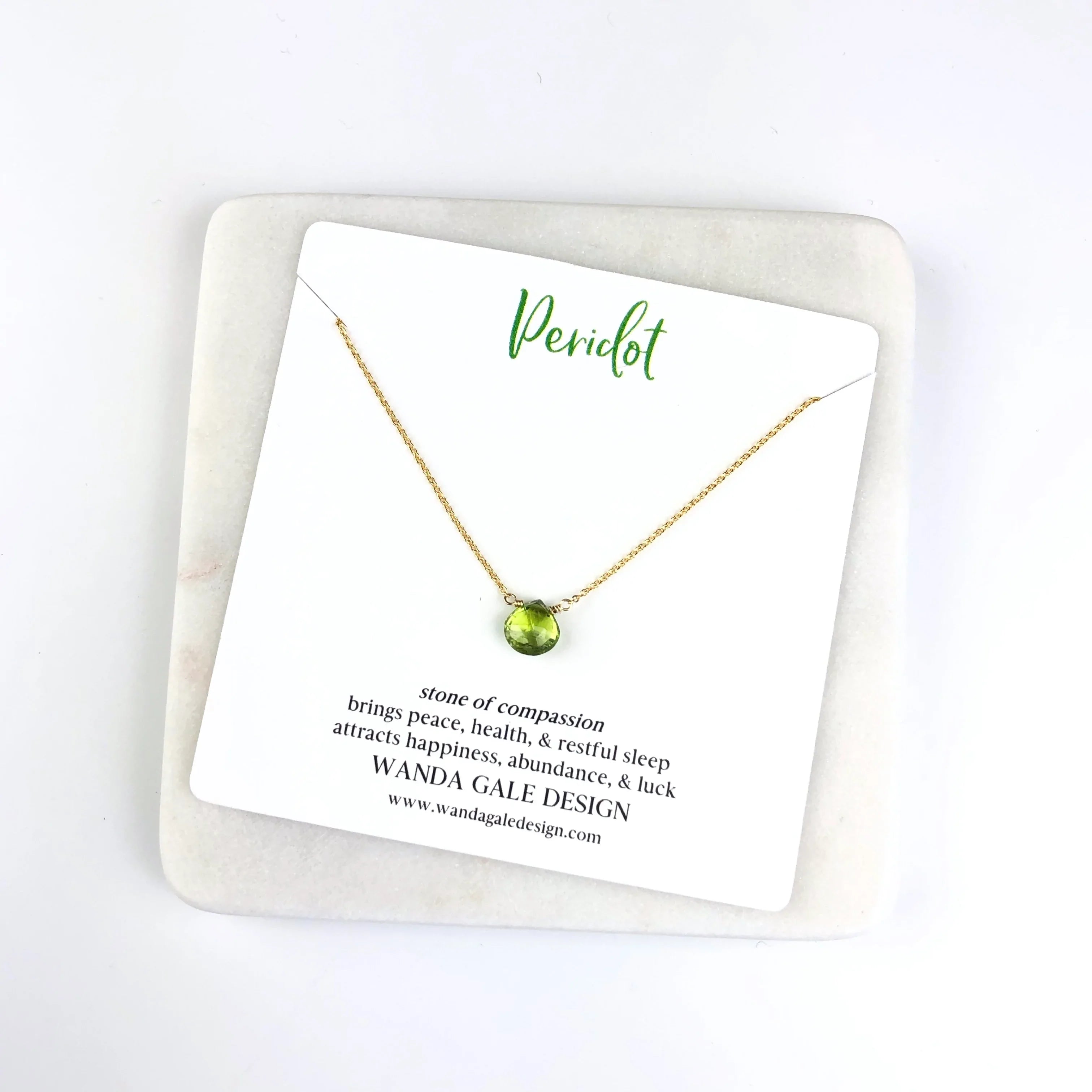 Energy stone necklace - Aquamarine