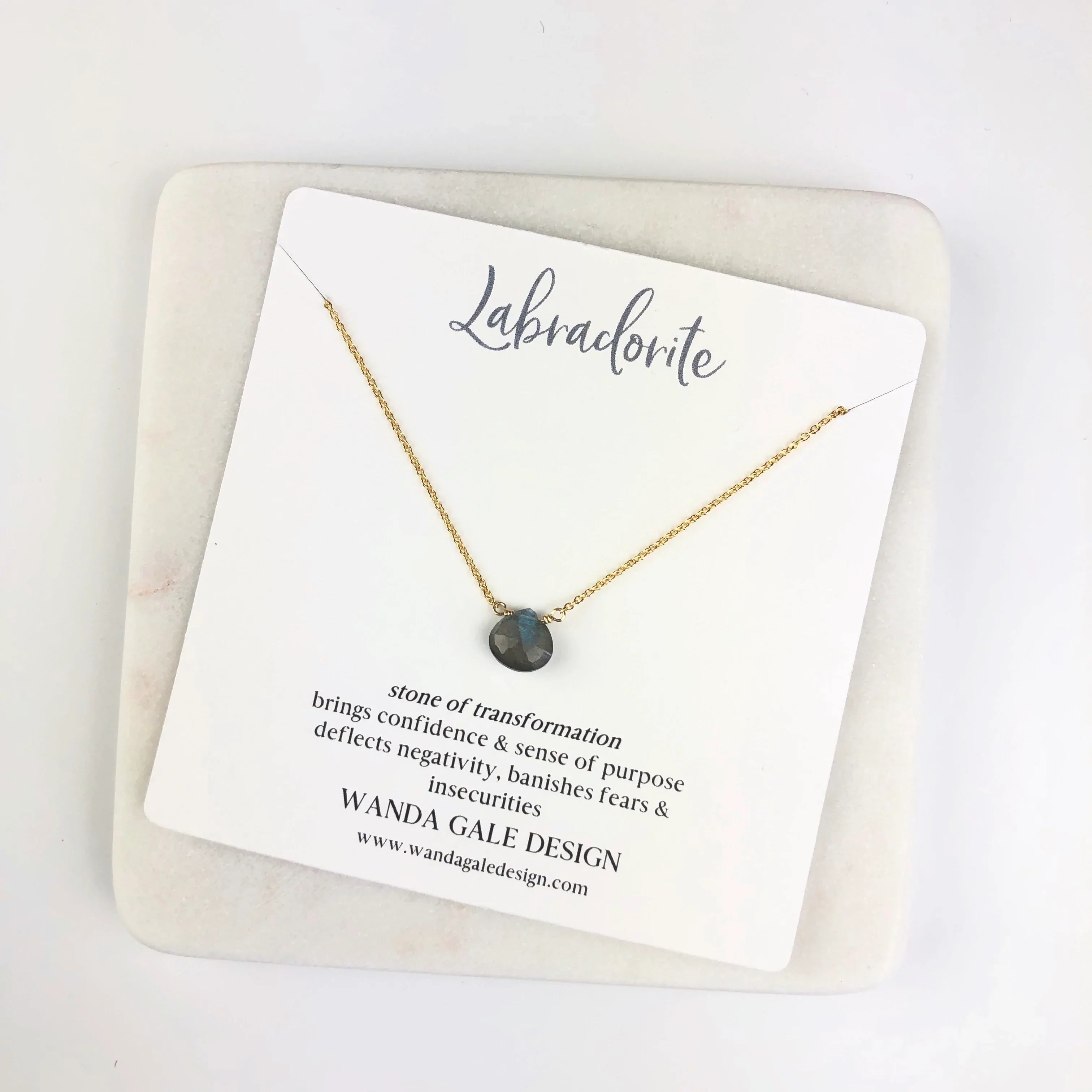Energy stone necklace - Peridot