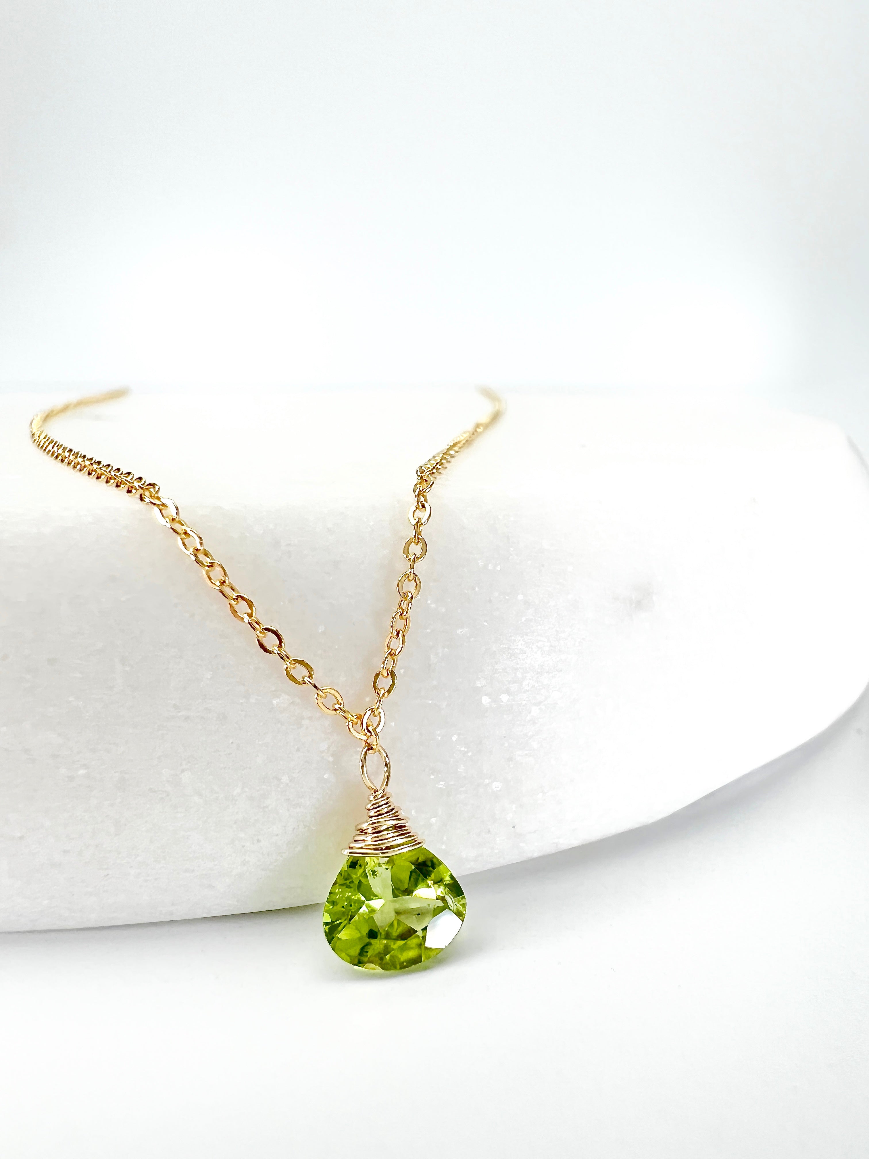 Peridot Necklace