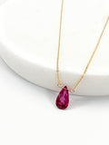 Pink Tourmaline Necklace