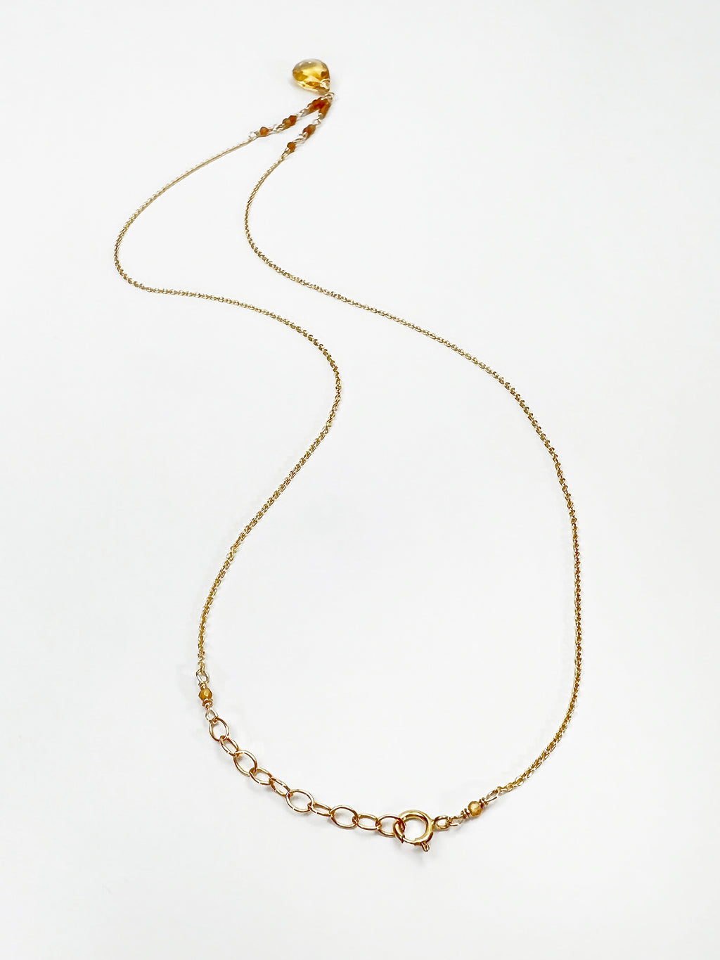 Citrine Countdown Necklace