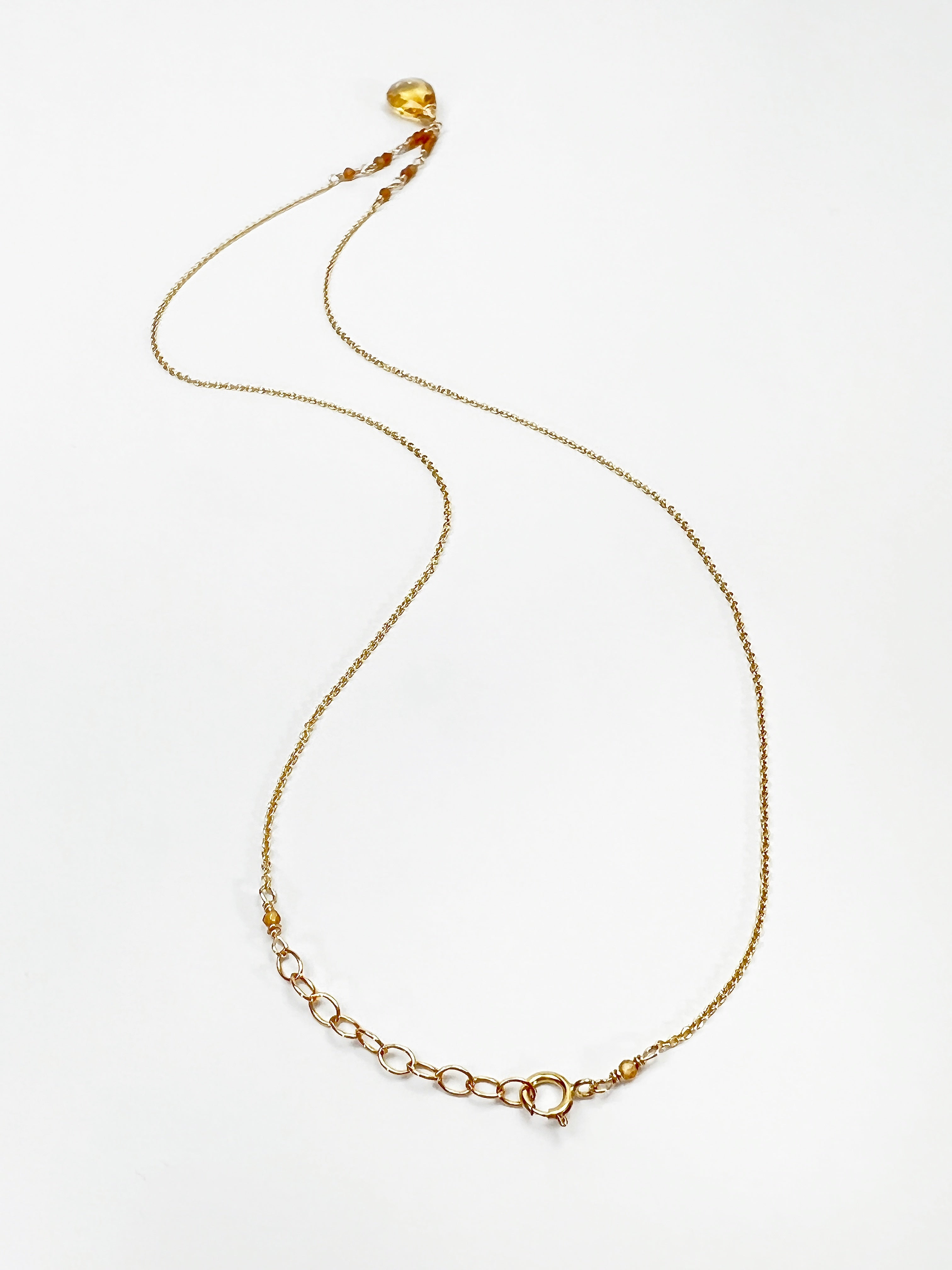 Citrine Countdown Necklace