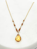 Citrine Countdown Necklace
