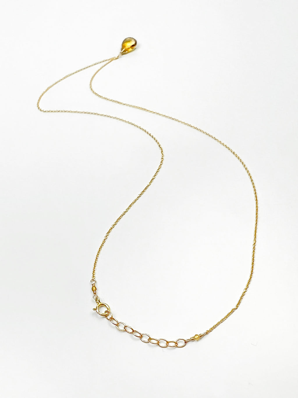 Simple Citrine Necklace