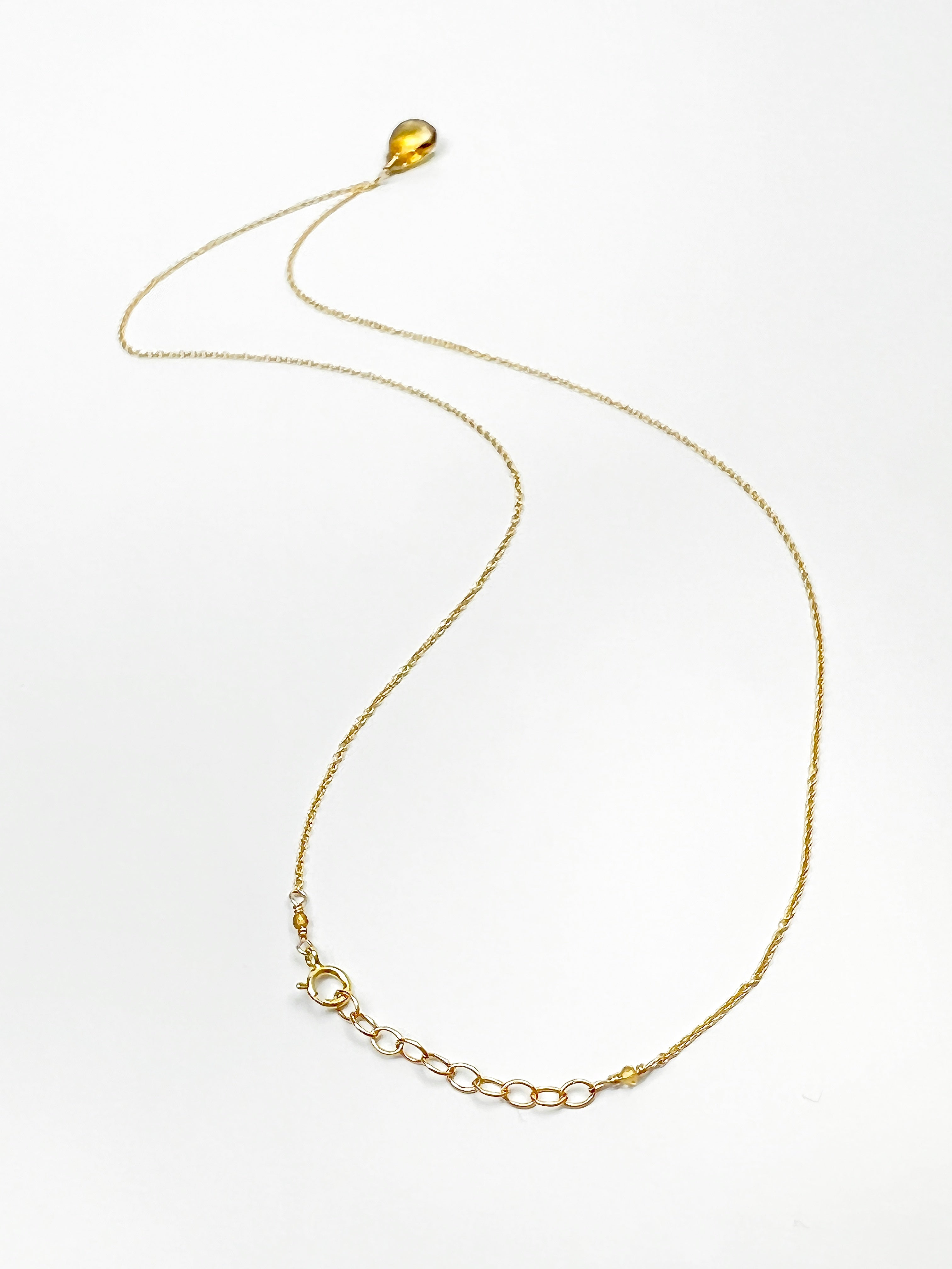 Simple Citrine Necklace