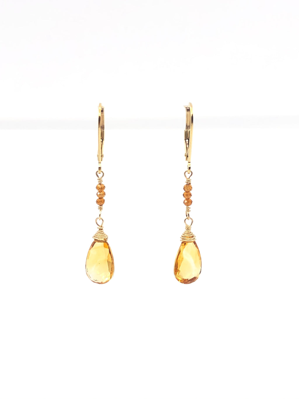 Citrine Paula Earrings