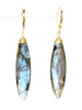 Dendritic Opal Marquise Cut Earrings