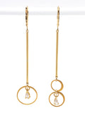 Asymmetric Drop Earrings