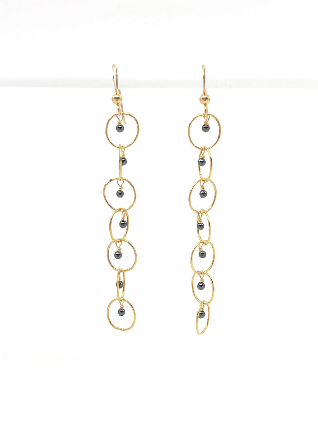 Grace Hematite Earrings