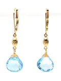 Blue Topaz Earrings
