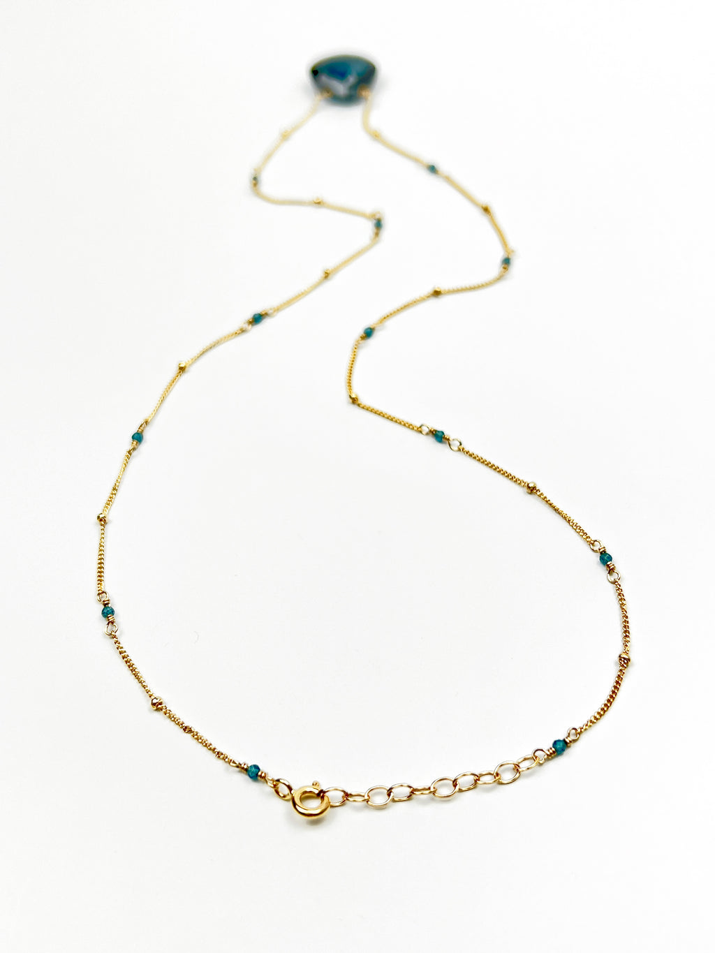 London Blue Quartz Necklace