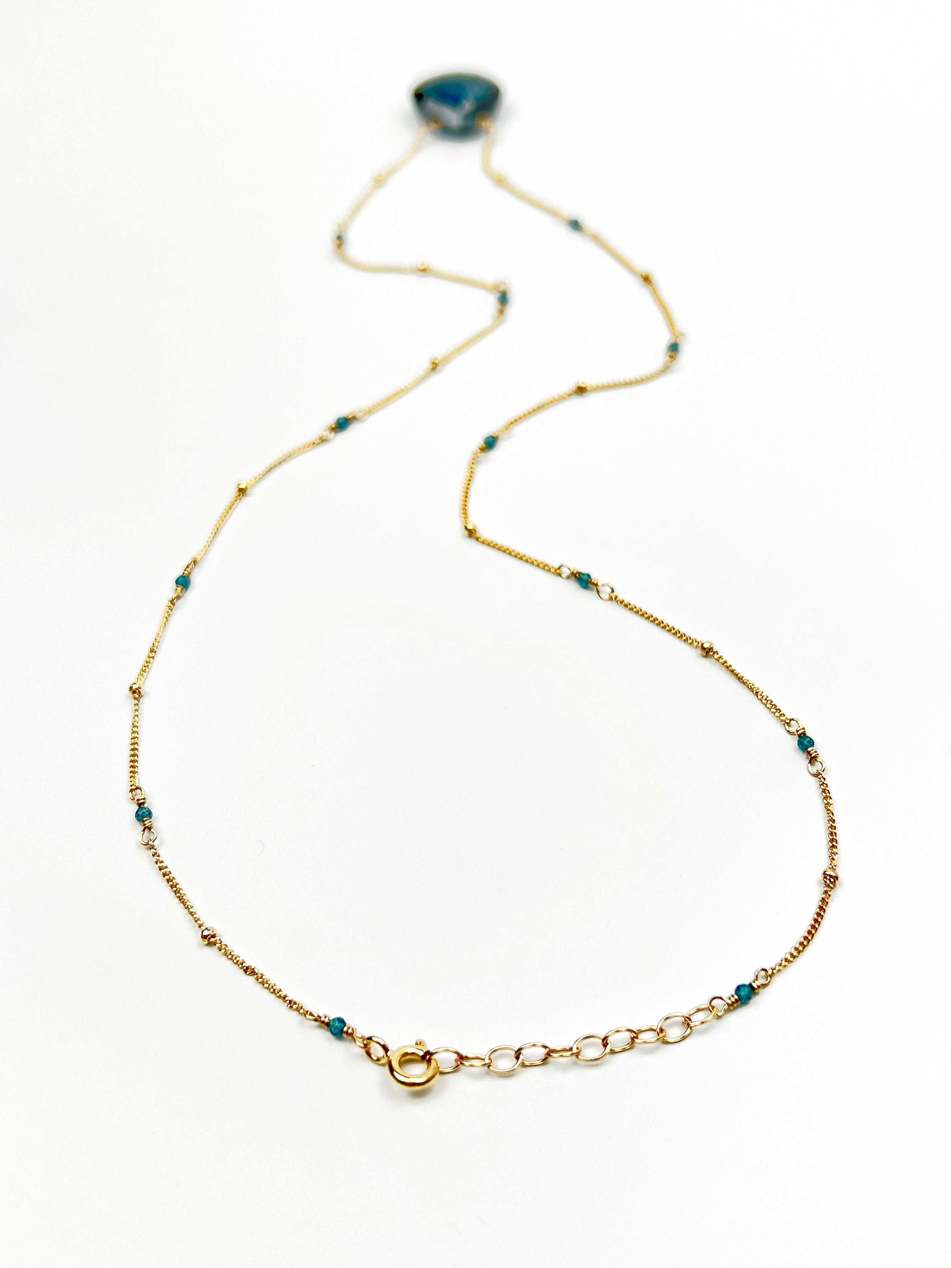 London Blue Quartz Necklace