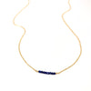 Sapphire Bar Necklace