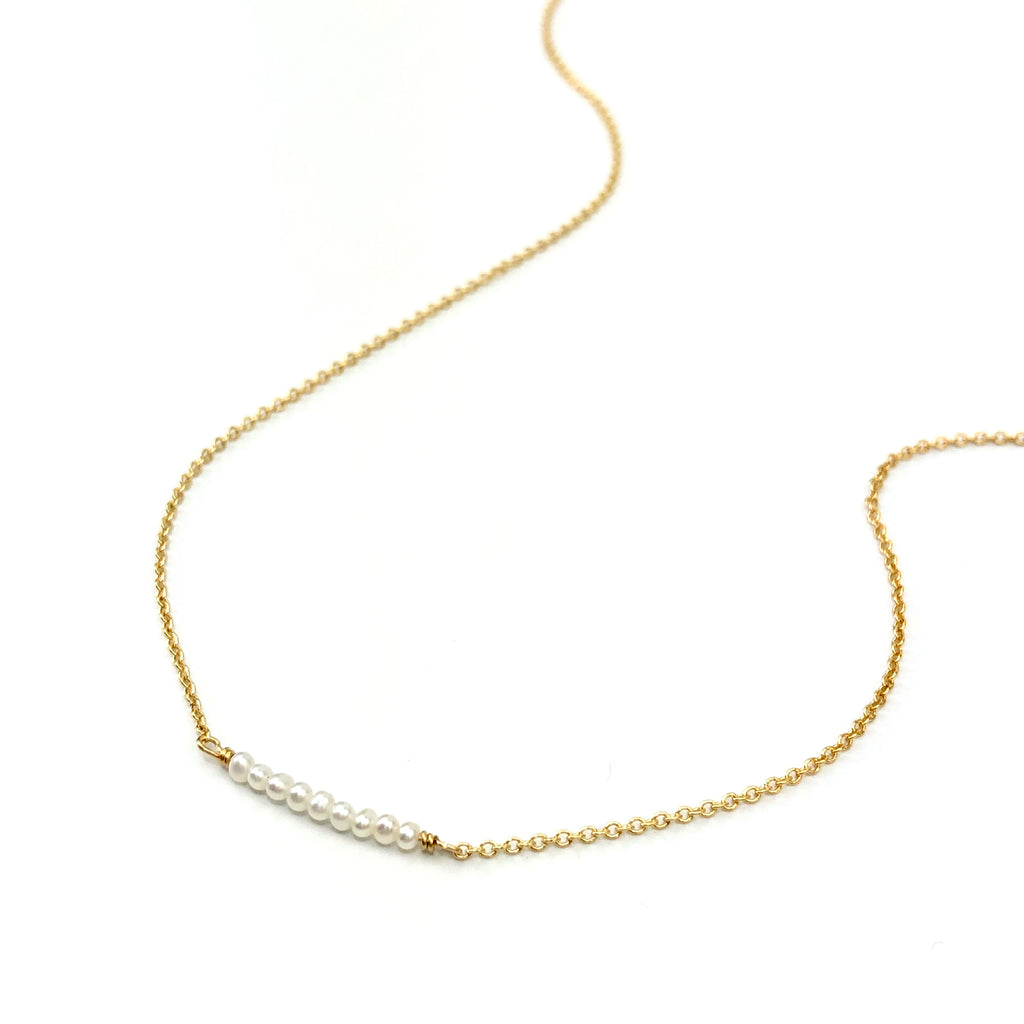 Pearl Bar Necklace