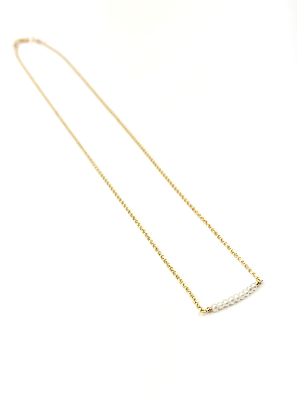 Pearl Bar Necklace