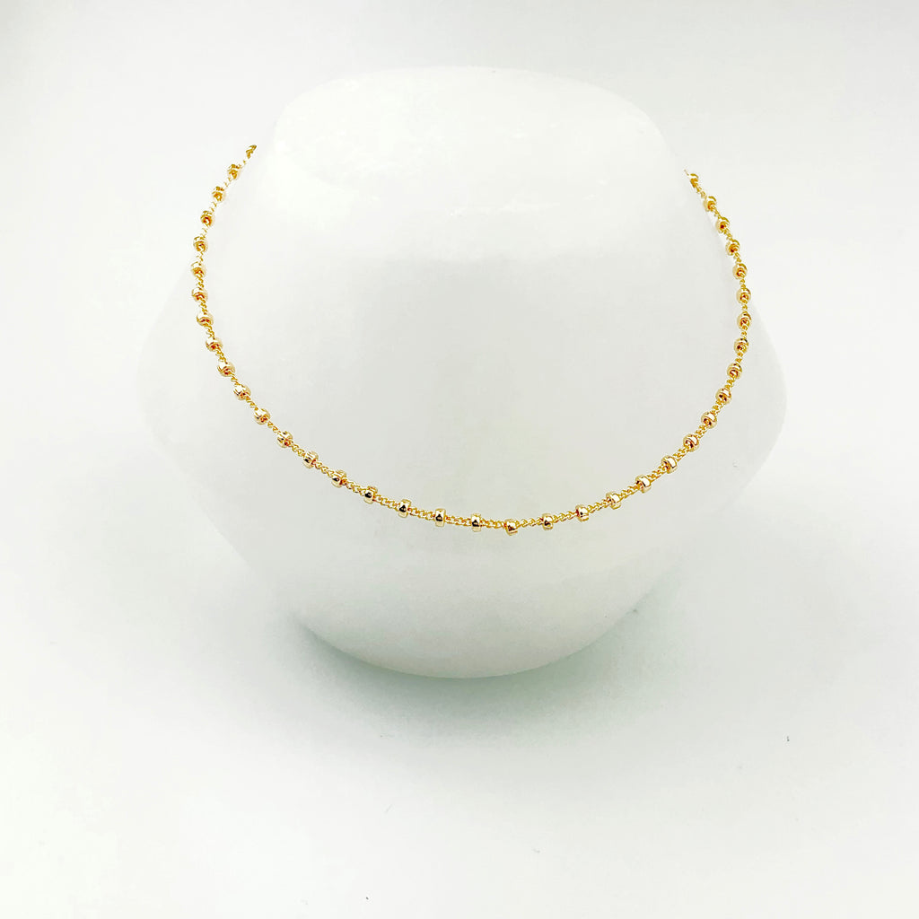 Satellite chain bracelet