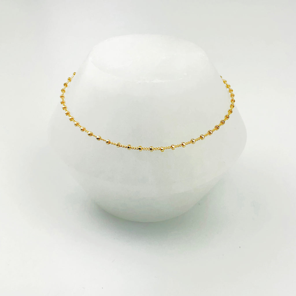 Satellite chain bracelet