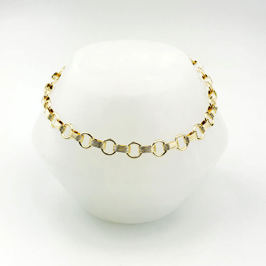 Jumbo rolo chain bracelet