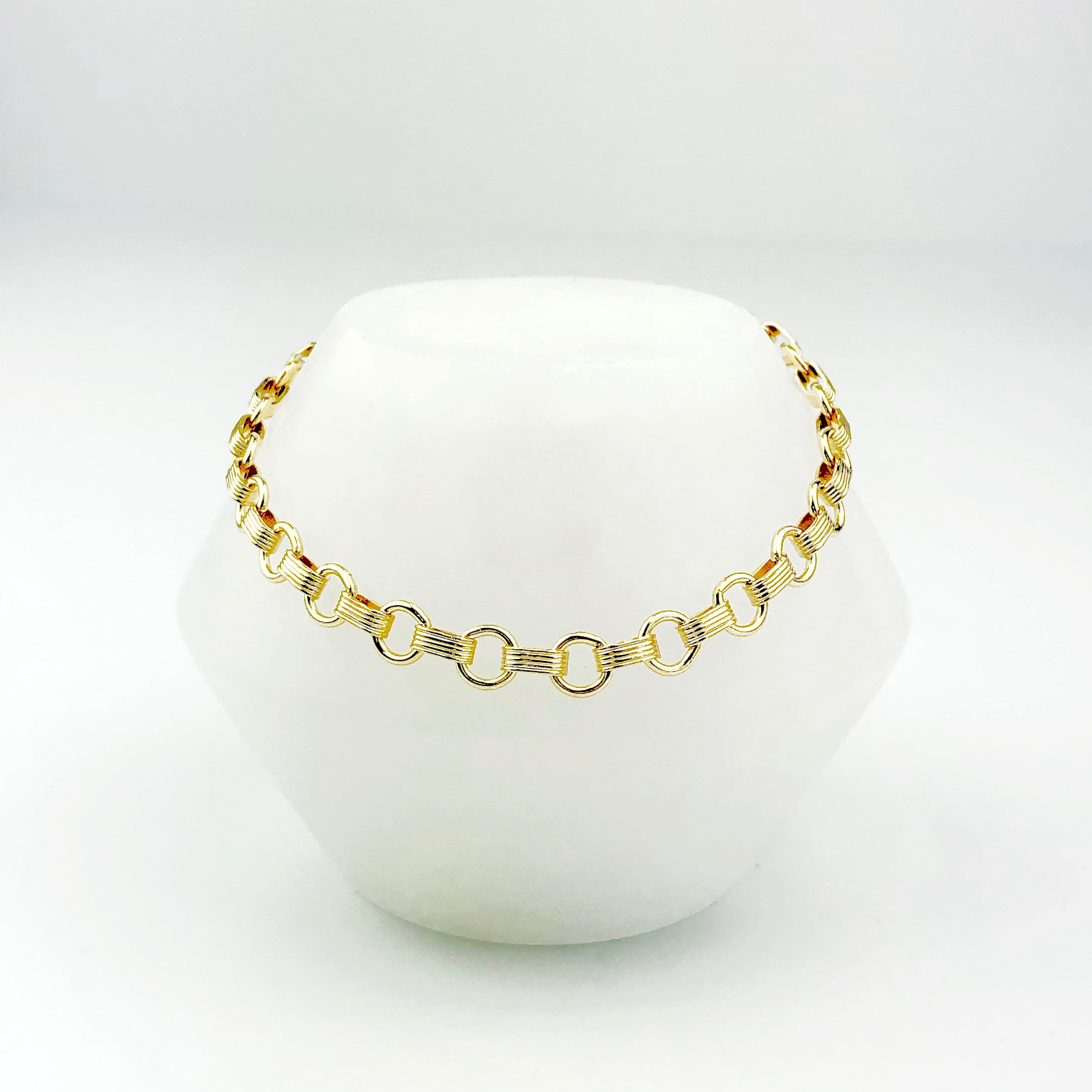 Jumbo rolo chain bracelet
