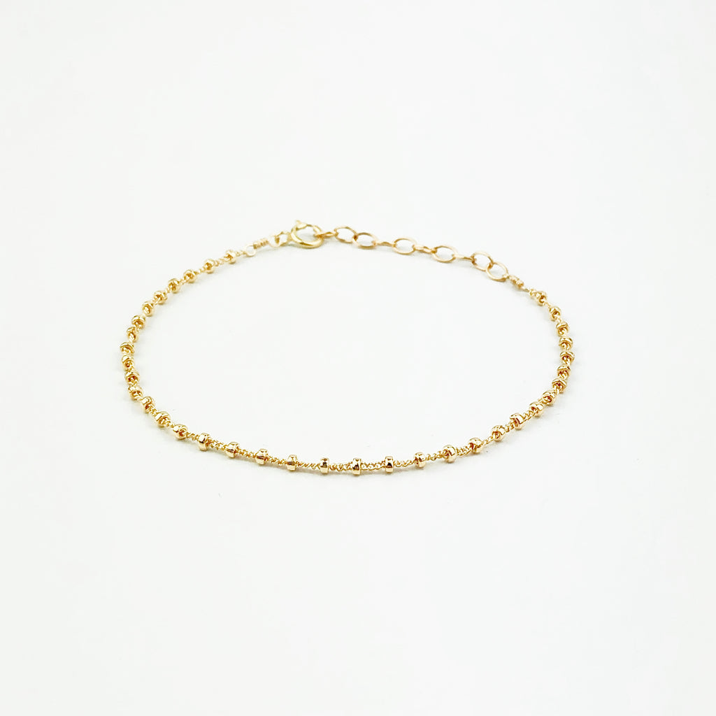 Satellite chain bracelet