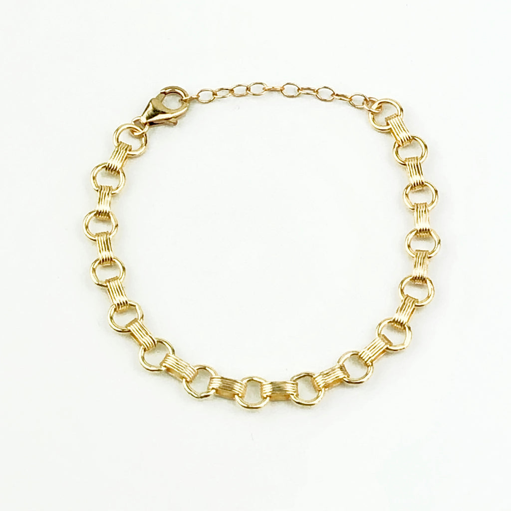 Jumbo rolo chain bracelet