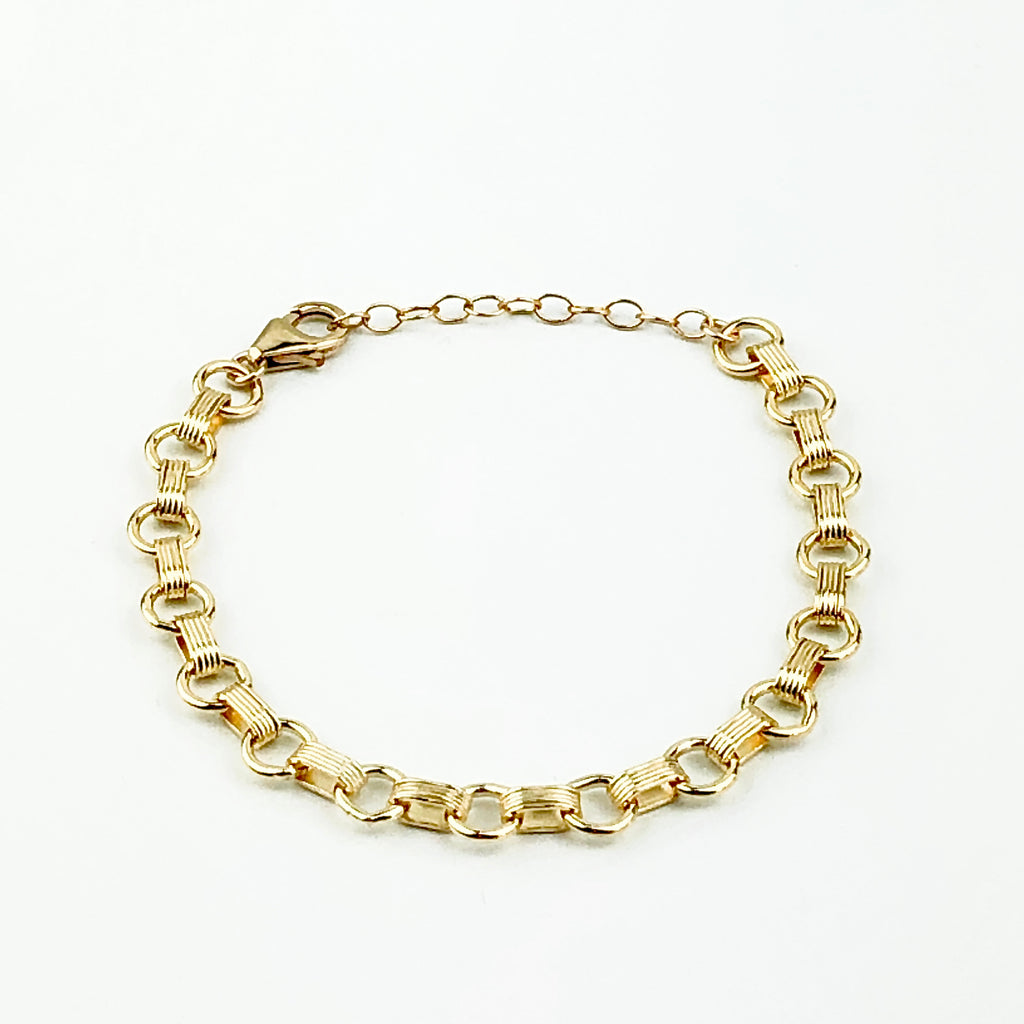Jumbo rolo chain bracelet