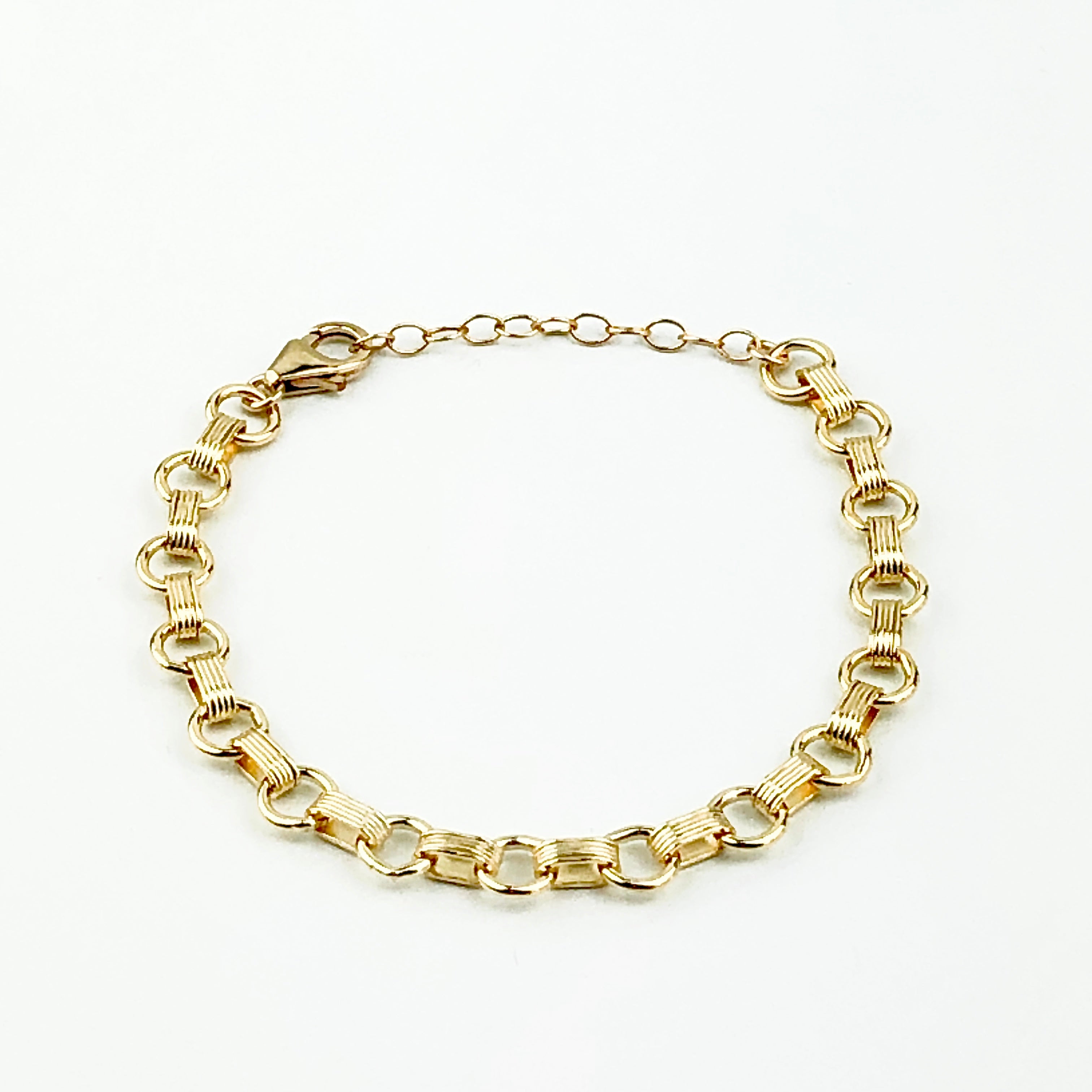 Jumbo rolo chain bracelet