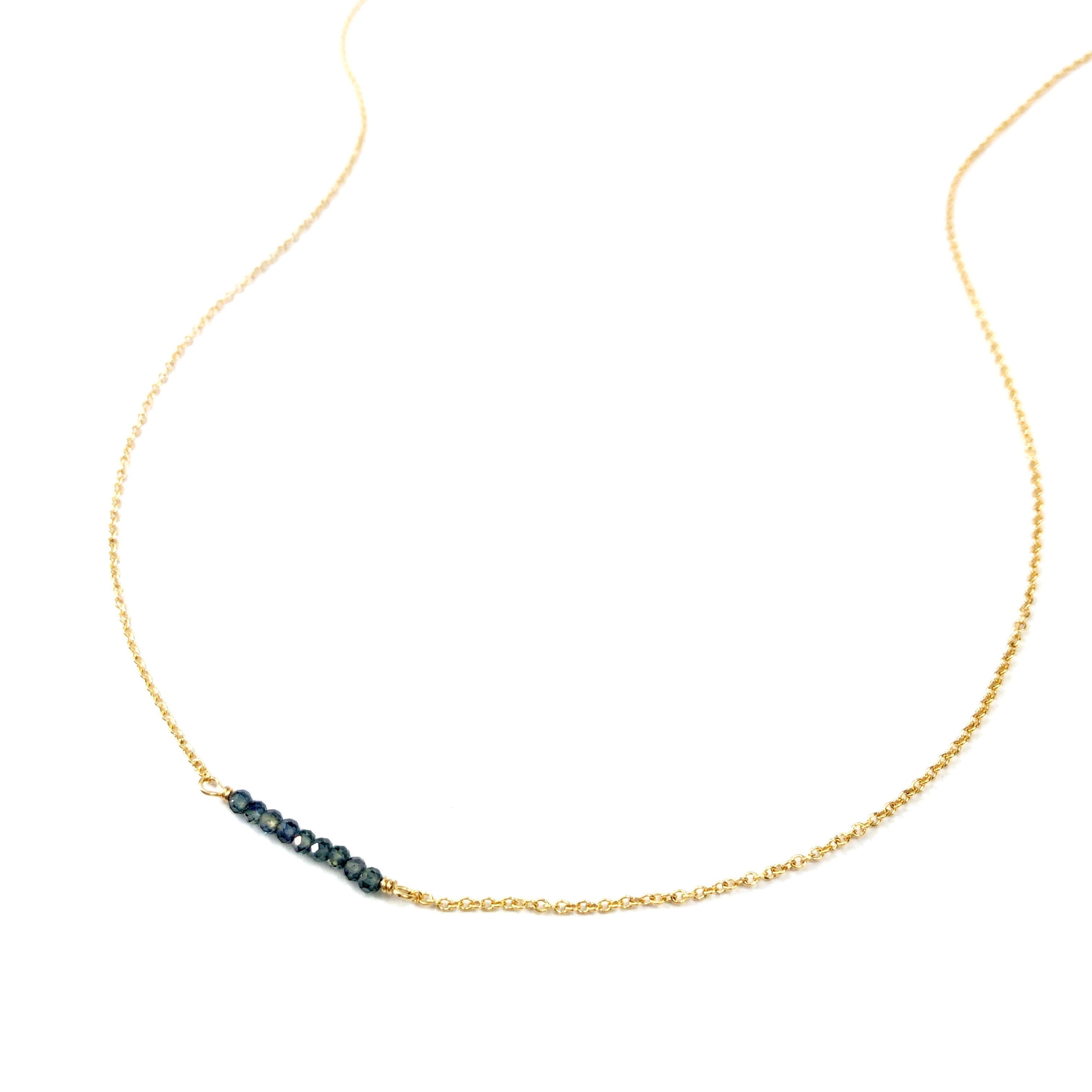 Turquoise Bar Necklace
