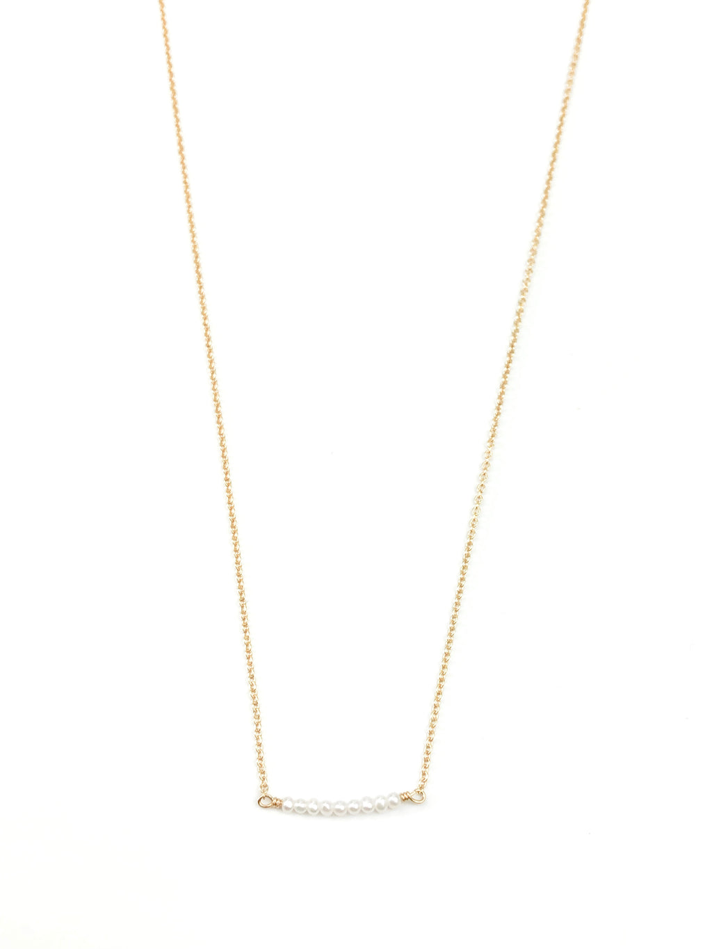 Pearl Bar Necklace