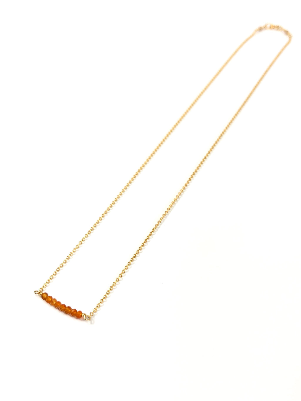 Carnelian Bar Necklace