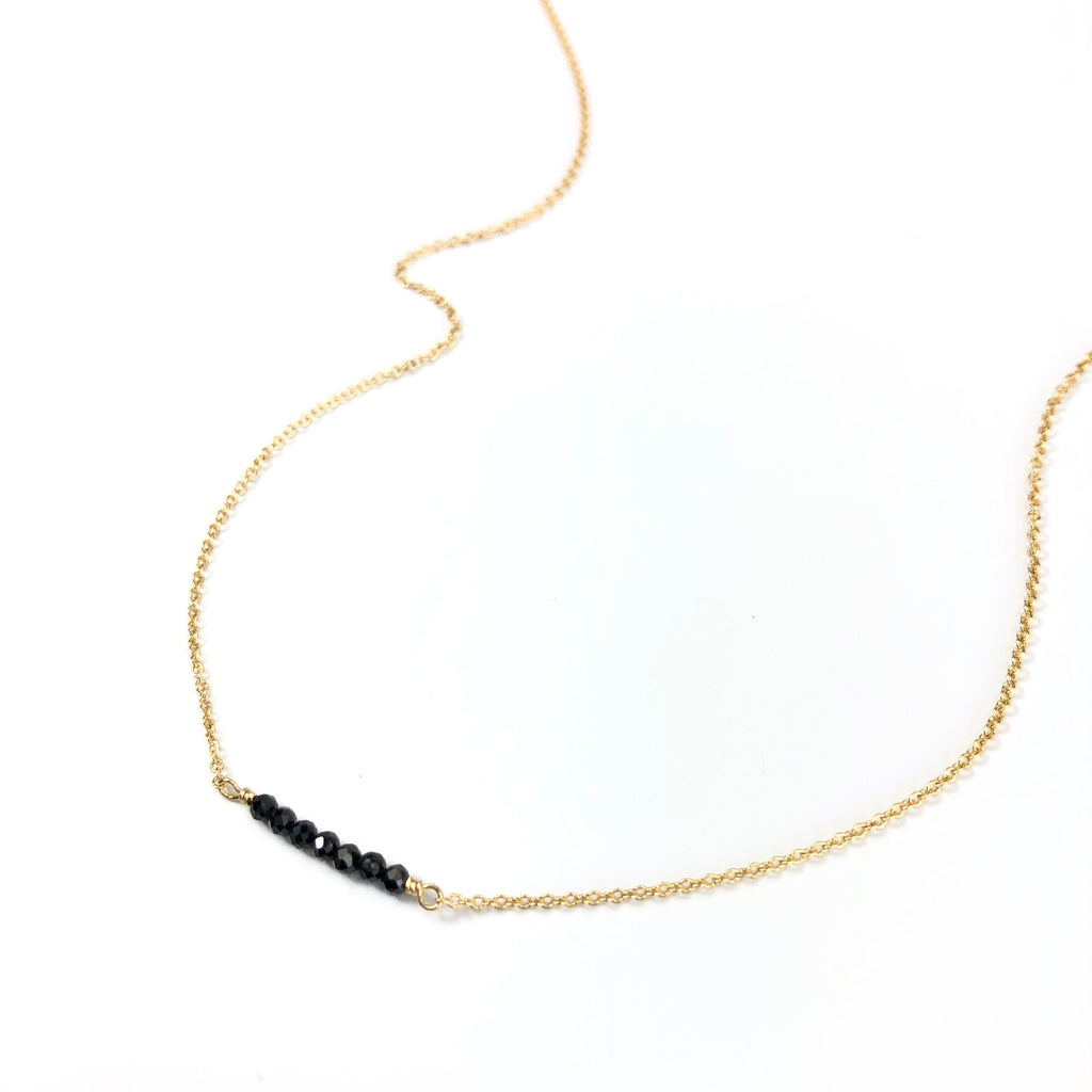Lapis Lazuli Bar Necklace