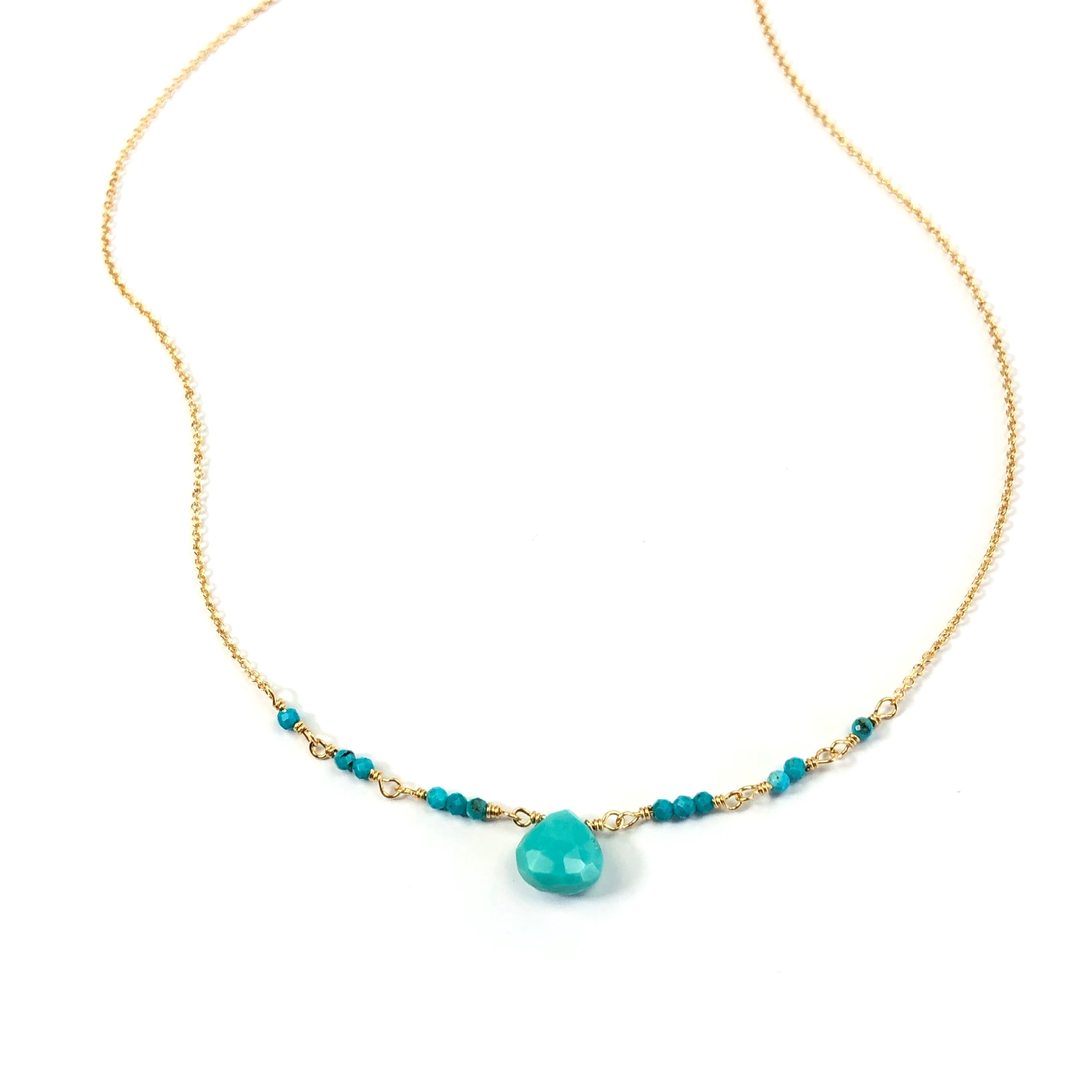 Green Onyx New Band Necklace