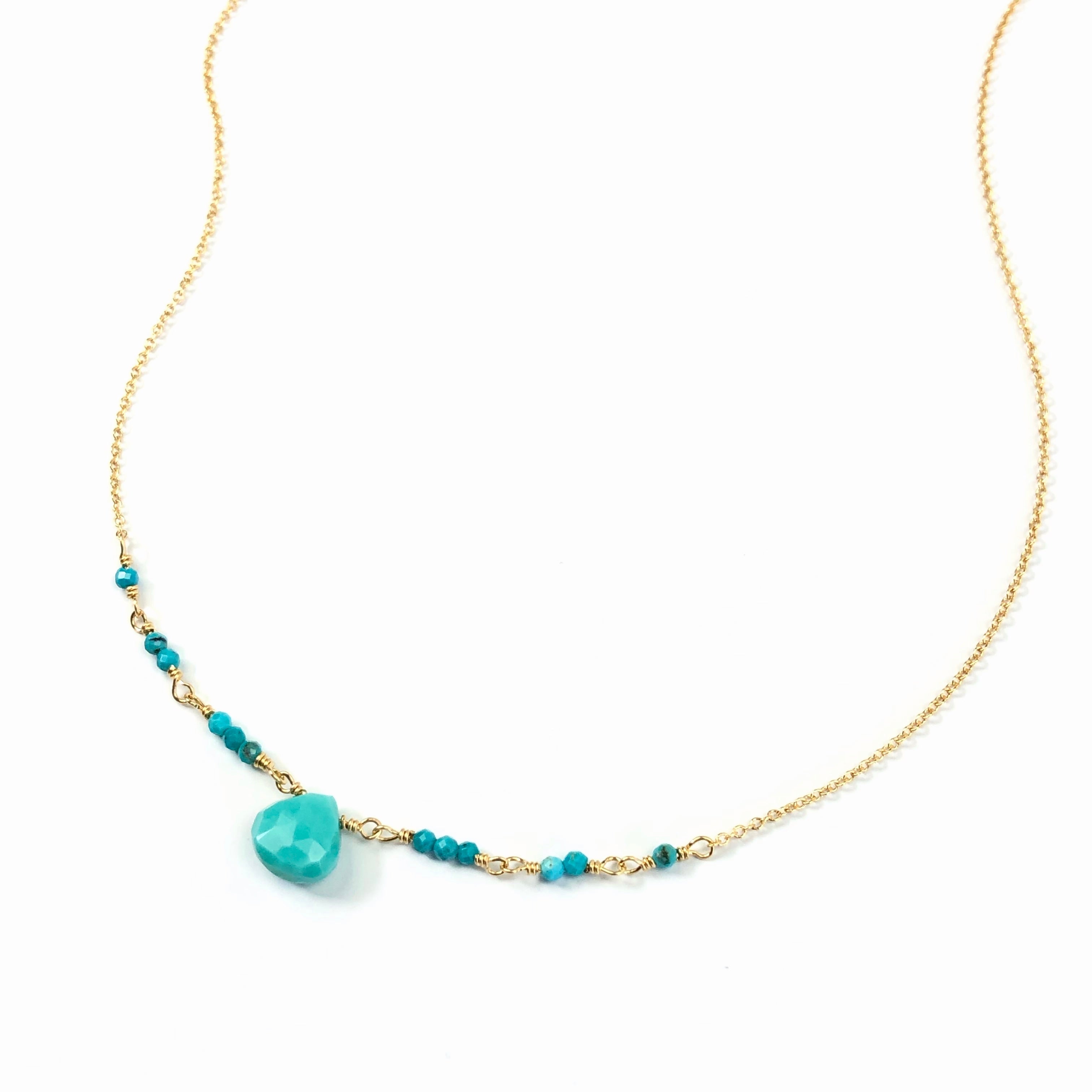Turquoise New Band Necklace