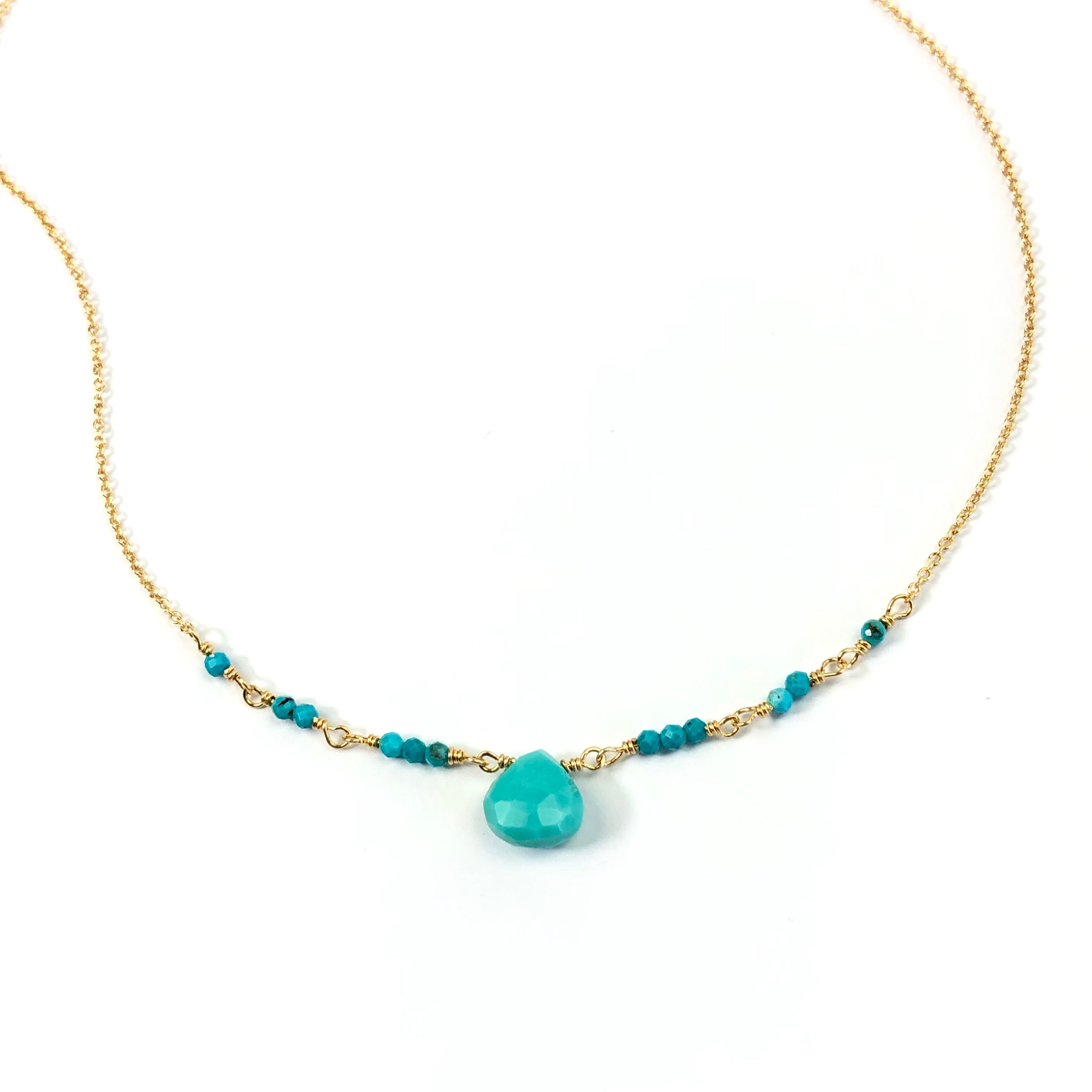 Turquoise New Band Necklace