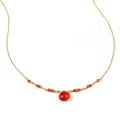 Green Onyx New Band Necklace
