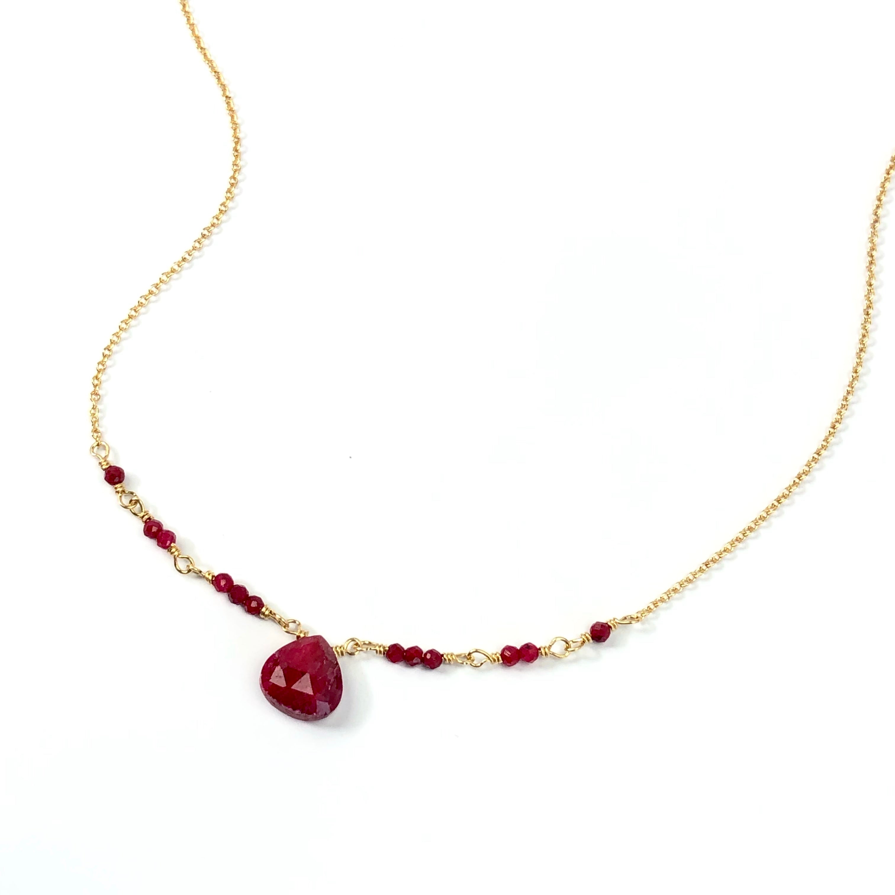Green Onyx New Band Necklace
