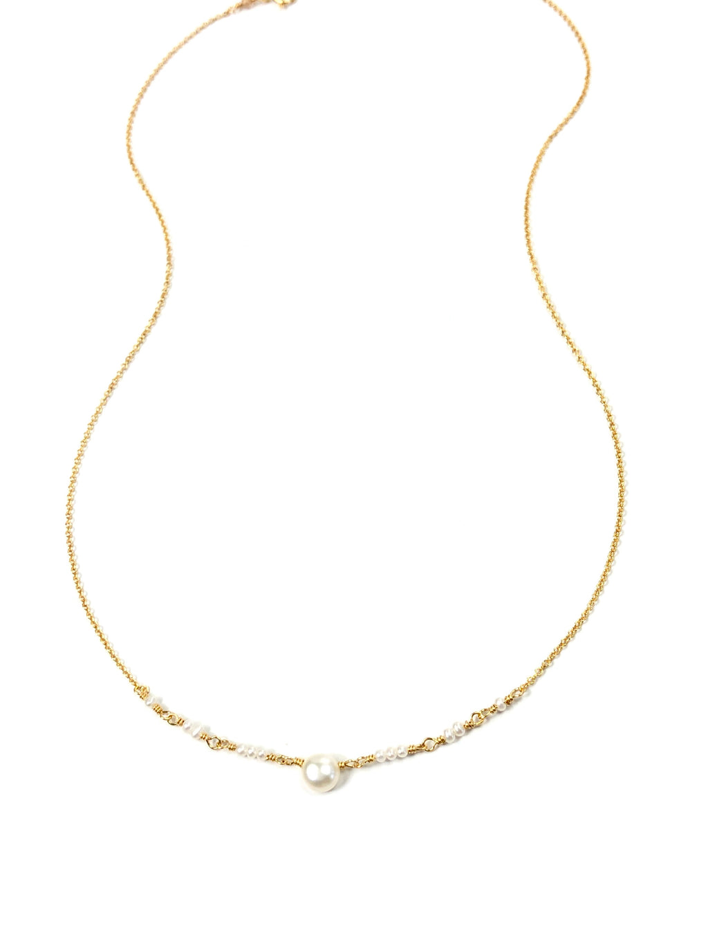 Pearl New Band Necklace