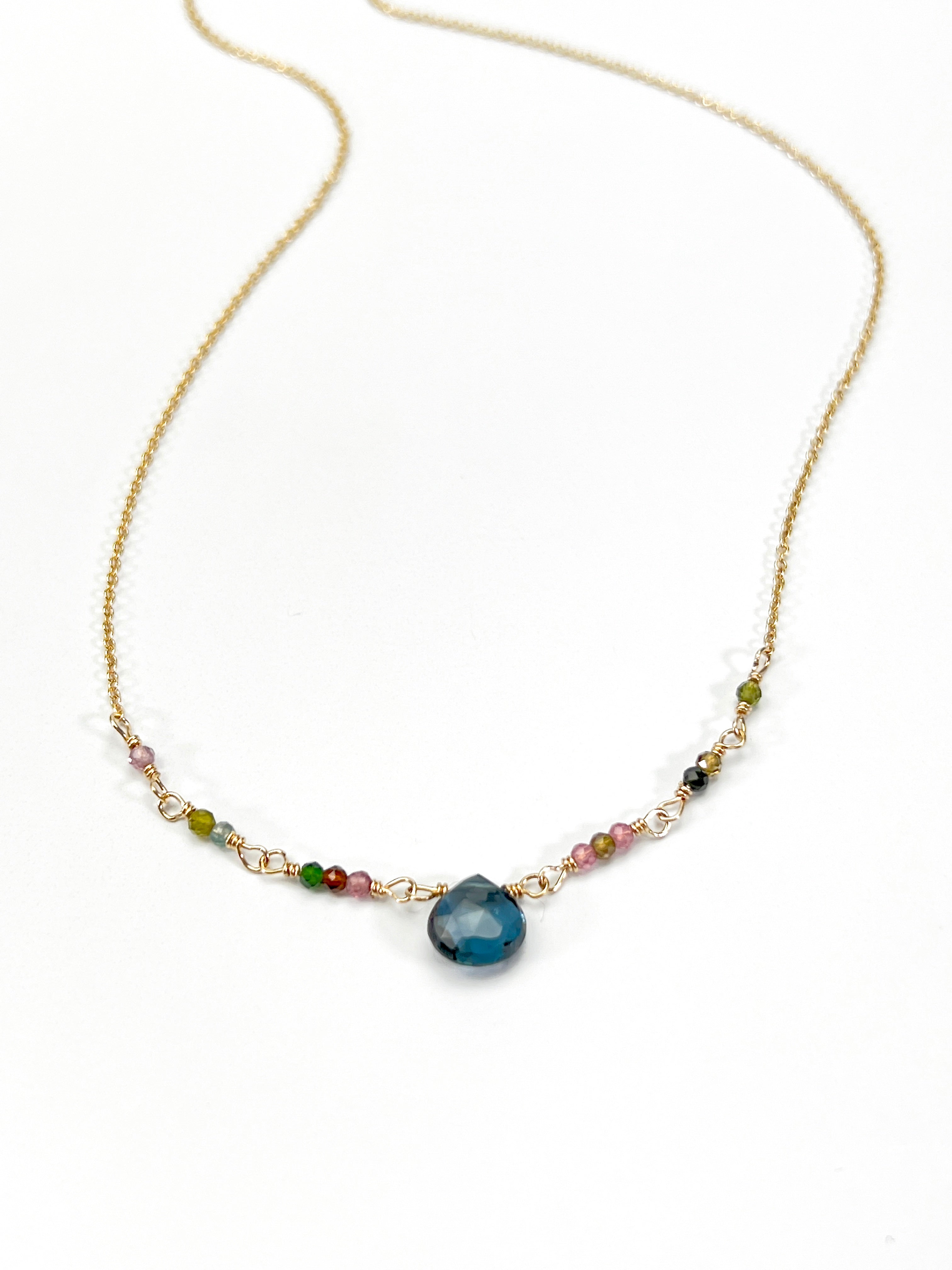 Lapis Lazuli New Band Necklace
