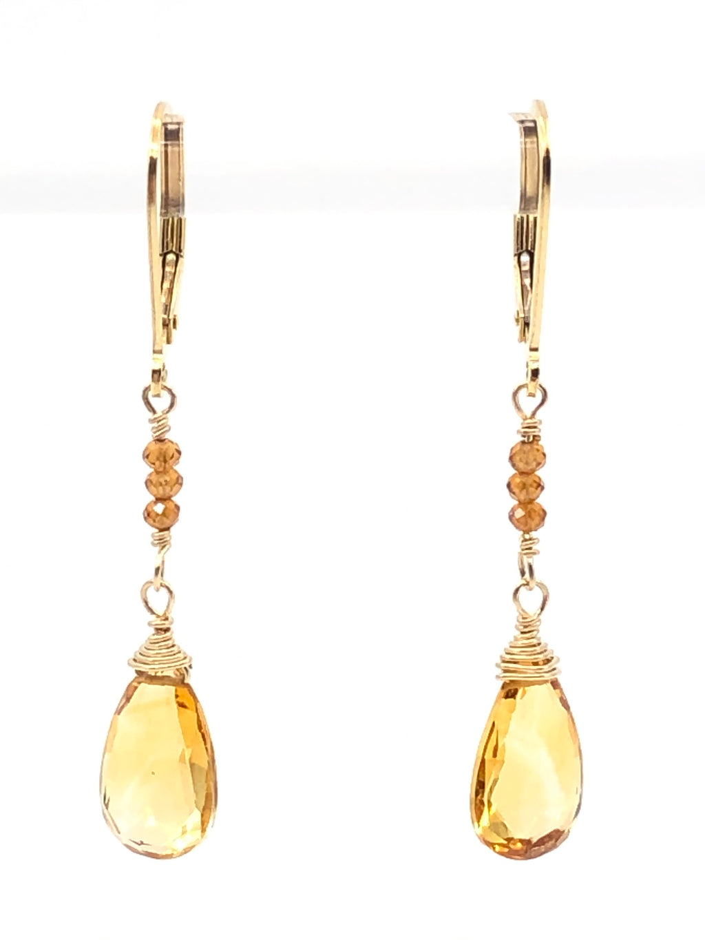 Citrine Paula Earrings